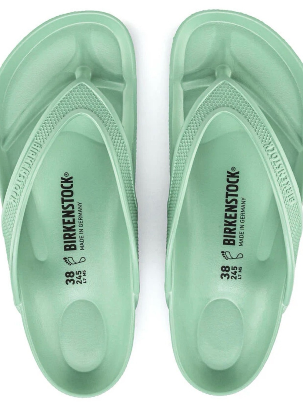 Birkenstock Honolulu Mint Green EVA Thong Sandals - Picture 11 of 11